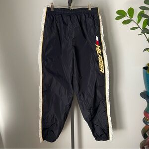 90s Vintage Tommy Hilfiger Windbreaker Track Pants Zipper Hem Mens Size Large